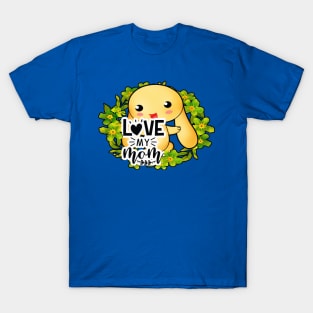 Love My Mom - Cute Animal T-Shirt